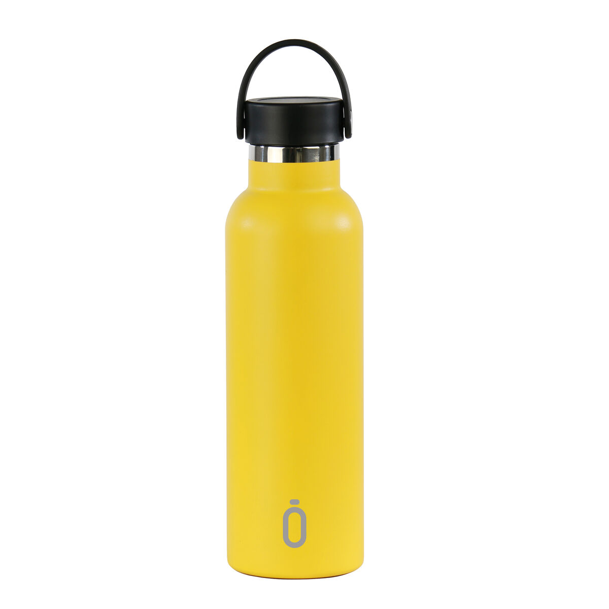 Botella Térmica Safta Amarillo Amarillo Silicona Acero Inoxidable